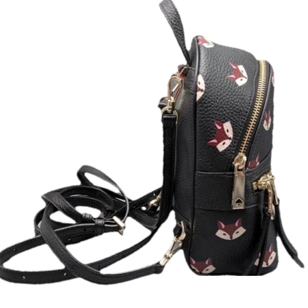 🦊♠️Kate Spade New York Out of the Woods Fox Mini Backpack w/COA♠️🦊 - Picture 4 of 12